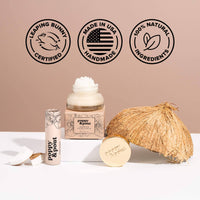 Poppy & Pout Lip Balm, Island Coconut