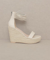 Oasis Society Rosalie - Layered Ankle Wedge