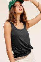 Iris Loose Fit Lightweight Sleeveless Tank Top