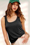 Iris Loose Fit Lightweight Sleeveless Tank Top