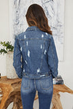 Bonnie Distressed Denim Jacket