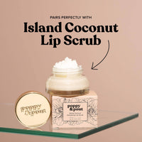 Poppy & Pout Lip Balm, Island Coconut