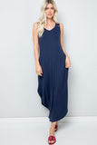 Drew V-Neck Midi Tank Dress