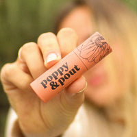 Poppy & Pout Lip Balm, Pink Grapefruit