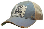 Dog Mom Distressed Trucker Ball Cap (Copy)