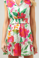 La Costa Tropics  Mini Dress