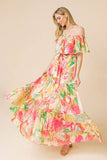 Samantha Printed Maxi Dress