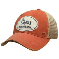 Chaos Coordinator Distressed Ball Cap