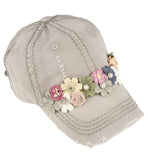Floral Baseball Cap - Assort Colors