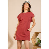 Naomi Pocket T-Shirt Dress