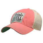 Drinks Well With Others Distressed Ball Cap