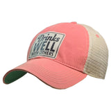 Drinks Well With Others Distressed Ball Cap