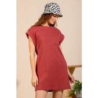 Naomi Pocket T-Shirt Dress