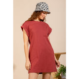 Naomi Pocket T-Shirt Dress