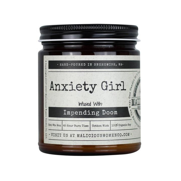 Malicious Women Candle - Anxiety Girl