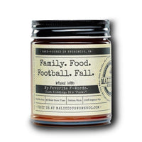 Malicious Women Candle - Family Food Football Fall *Holiday Exclusive*