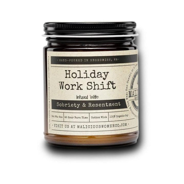 Malicious Women Candle - Holiday Work Shift *Holiday Exclusive*