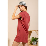 Naomi Pocket T-Shirt Dress