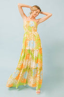 Carrie Printed Maxi Dress