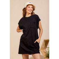 Naomi Pocket T-Shirt Dress