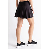 Rae Back Pleat Active Skort