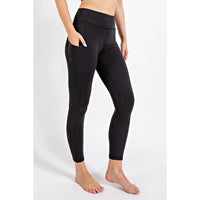 Rae Basic Full Length Leggings w/Pocket