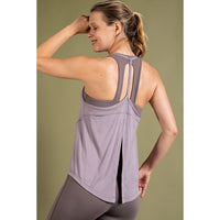 Rae Open Back Yoga Tank Top