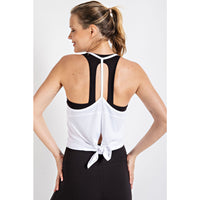 Rae Open Back Yoga Tank Top